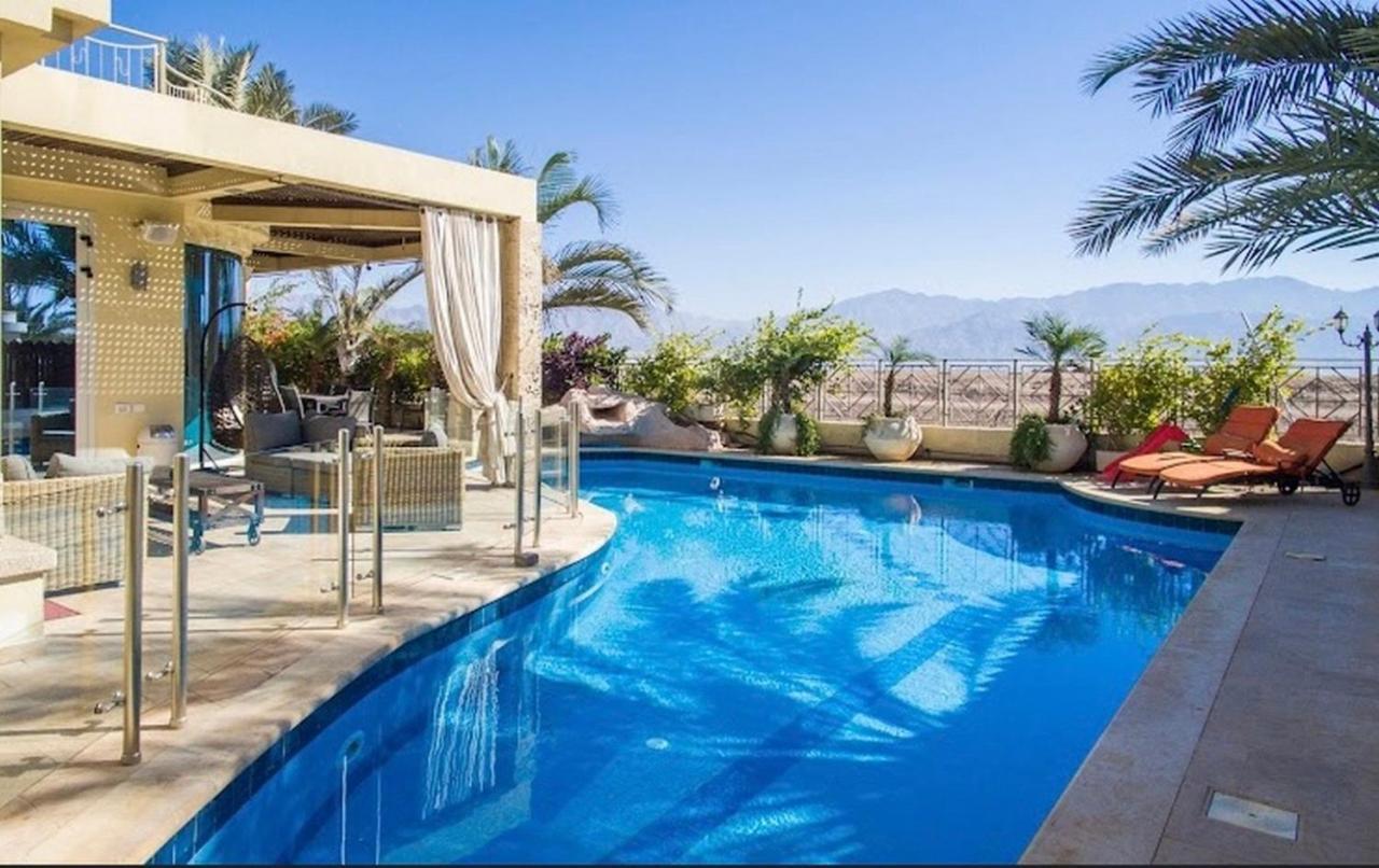 Villa Family Eilat With Heated Pool Exterior photo
